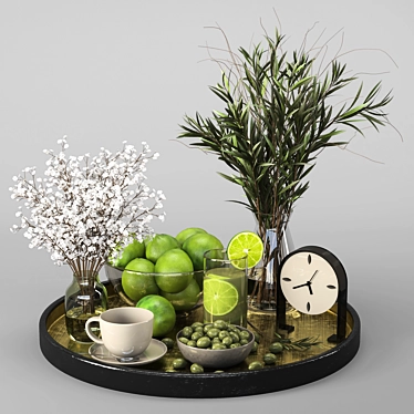 Modern Decor Set 15 3D model image 1 