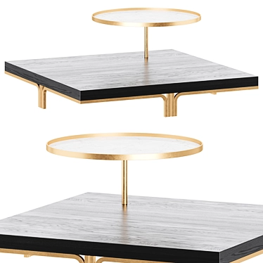 ROSSATO RICHARD Home Coffee Table 3D model image 1 