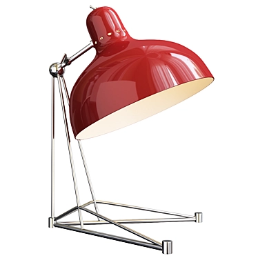 Sleek Modern Floor Lamp 3D model image 1 