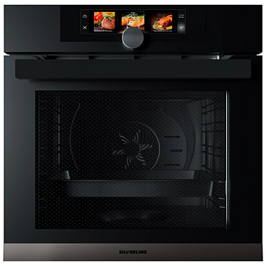 Vintage Silverline S6-BO6506 Oven 3D model image 1 