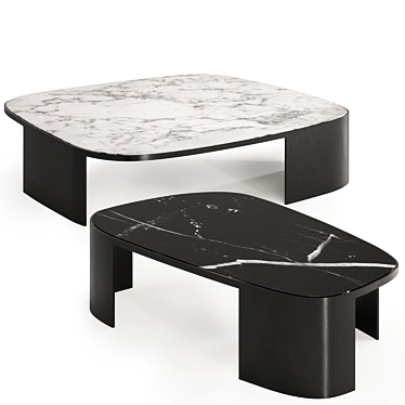 Elegant Poliform KOISHI Coffee Tables 3D model image 1 