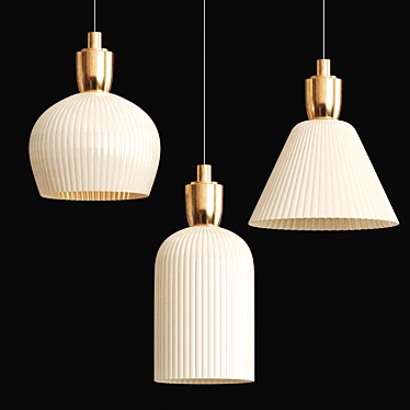 Nordic Pendant Lights Collection 3D model image 1 