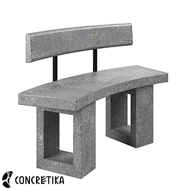 Bench Concretika SKM 110 with backrest Free