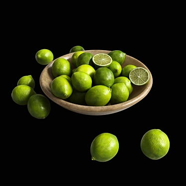 Lime-Infused Bowl Model Kit 3D model image 1 