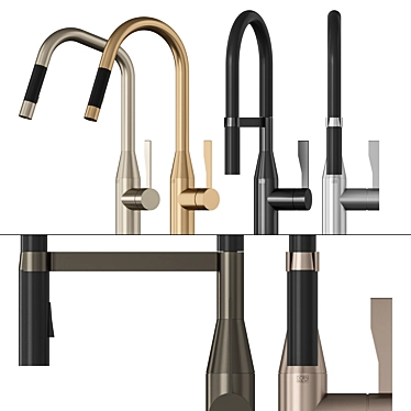 Dornbracht Sync Kitchen Faucet 3D model image 1 