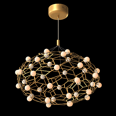 Freya Sheila LED Pendant Light 3D model image 1 