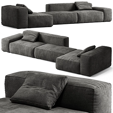 Modular Sofa Boca Navi 3D model image 1 