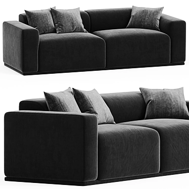 Elegant & Comfortable Wallace Sofa 3D model image 1 