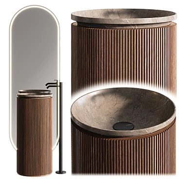 Inbani Grate Vanity Unit Set 8