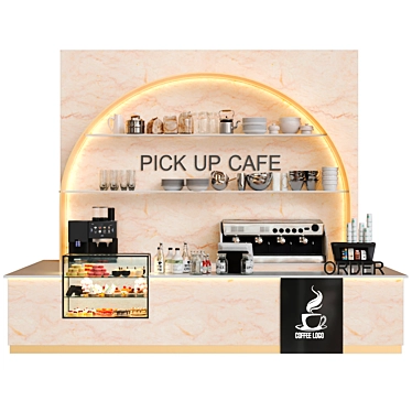 Marble Coffee Point Collection 3D model image 1 