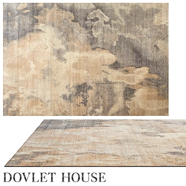  Indian Wool Dovlet House Rug 3D model image 1 