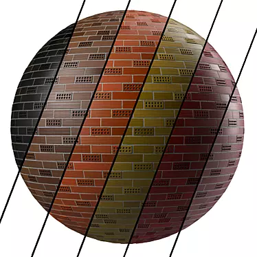 Brick Wall Texture 4k Render 3D model image 1 