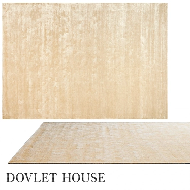 Dovlet House Silk Art Carpet 3D model image 1 