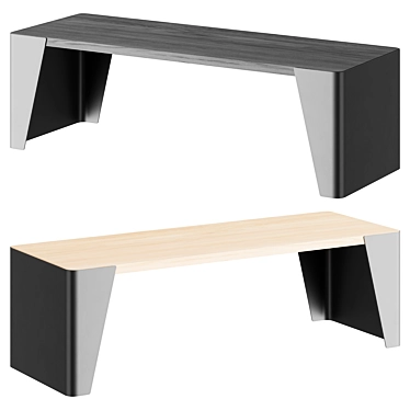  GORDIYKO Bench byFurniture 3D model image 1 