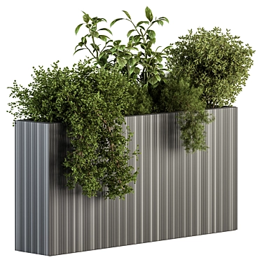 Outdoor Plant Box Set 3D model image 1 