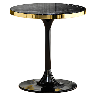 Sleek Modern Side Table Than 3D model image 1 