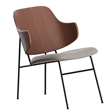 Danish Modern Icon Lounge Chair 3D model image 1 