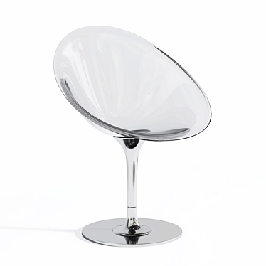 Modern Revolving Chair, Italian Design 3D model image 1 