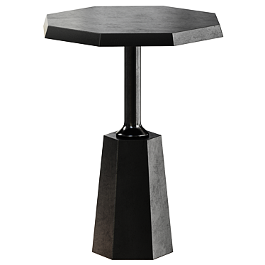 Elegant Bronze Liverpool Table 3D model image 1 