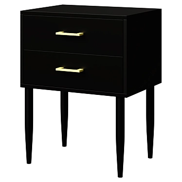 Black Modern Side Table bedside table