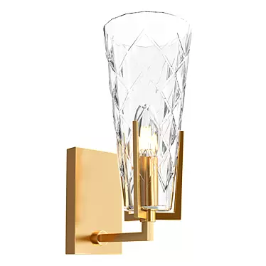 Newport 3511_A Wall Sconce 3D model image 1 