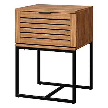 English Oak Side Table (In Stock) 3D model image 1 