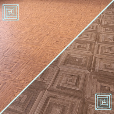  Modular Wood Floor Model 3D model image 1 