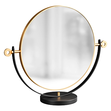 Elegant Ilario Mirror by Mingardo. 3D model image 1 