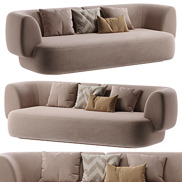 Cozy 2014 Hug Sofa Set 3D model image 1 