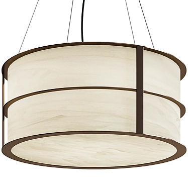 Modern Pendant Lighting Fixture 3D model image 1 