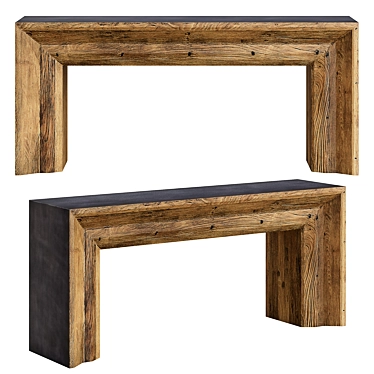 Modern Vail Console Table 3D model image 1 