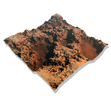 Canyon Land N5 3D Model 3D model image 1 