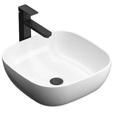 Grossman GR-3019 Washbasin 3D Model 3D model image 1 