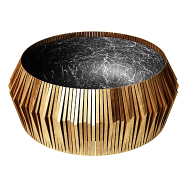 Gilded Utopia Coffee Table 3D model image 1 