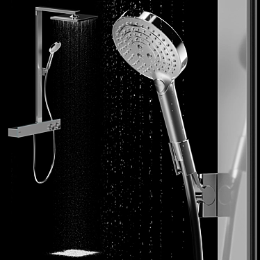 Hansgrohe Raindance Shower - Refreshing Excellence 3D model image 1 