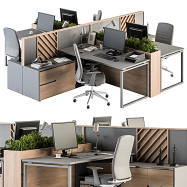 Workspace Essentials Bundle - Furniture 3D model image 1 