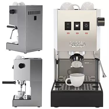  Gaggia Classic Pro Espresso Machine 3D model image 1 