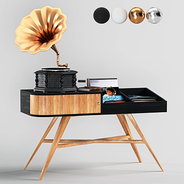 HRDL Vinyl Table: 3D Model 3D model image 1 