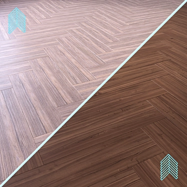 Wood Flooring 3D Model Kit 3D model image 1 