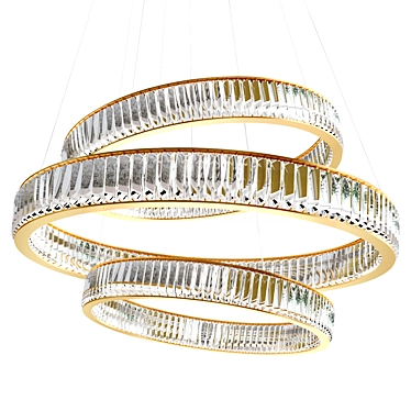 Eternal Elegance Ceiling Light Fixture 3D model image 1 