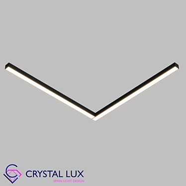 Crystal Lux Magnetic Track Light 3D model image 1 