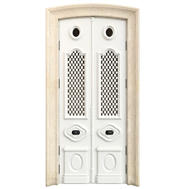 Classic Door 1400mm x 3500mm 3D model image 1 