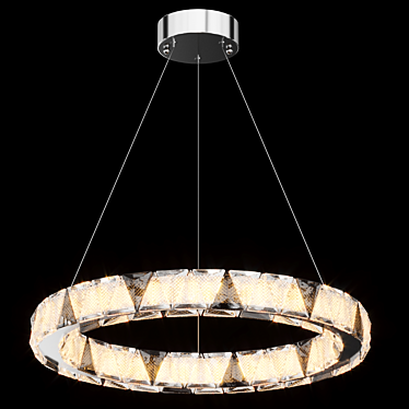 ALEKSANDRIN ONE LED Ring Chandelier 3D model image 1 