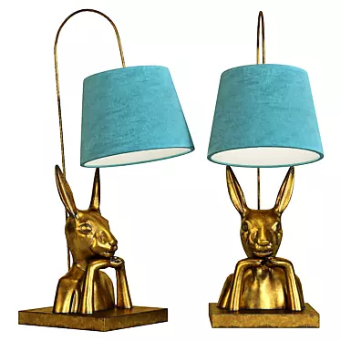 Bunny Animal Table Lamp - Kare Design 3D model image 1 