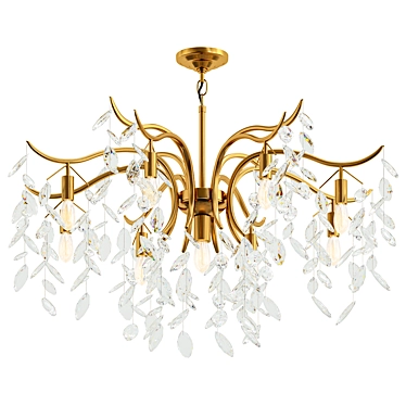 Modern Crystal Chandeliers Model 3Ds 3D model image 1 