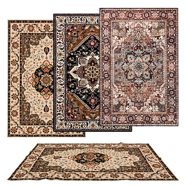 Abstract Rug Set 3D Models 3D model image 1 