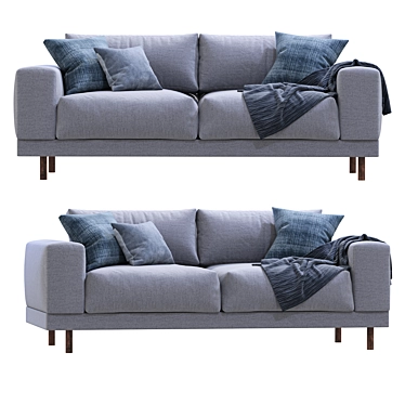 Naxos Sectional Sofa Set 3D model image 1 