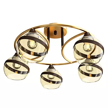 Lumion EDEN 4547_5C Ceiling Chandelier 3D model image 1 