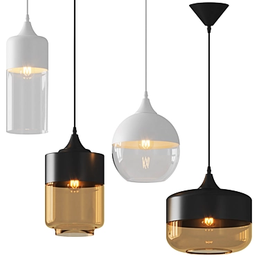 Sophisticated Avenue Lighting Pendant 3D model image 1 