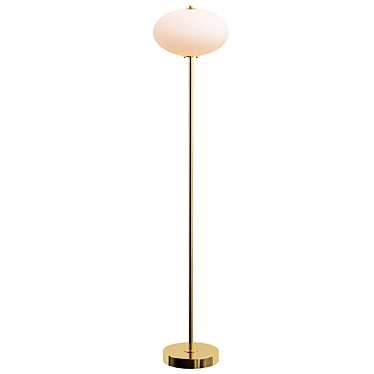 Elegant Model Floor Lamp 3D model image 1 